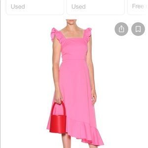 Staud pink Valentina dress size 10 new with tags